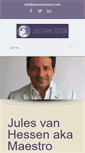 Mobile Screenshot of julesvanhessen.com