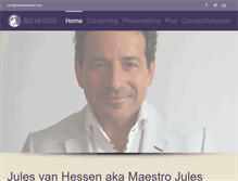 Tablet Screenshot of julesvanhessen.com